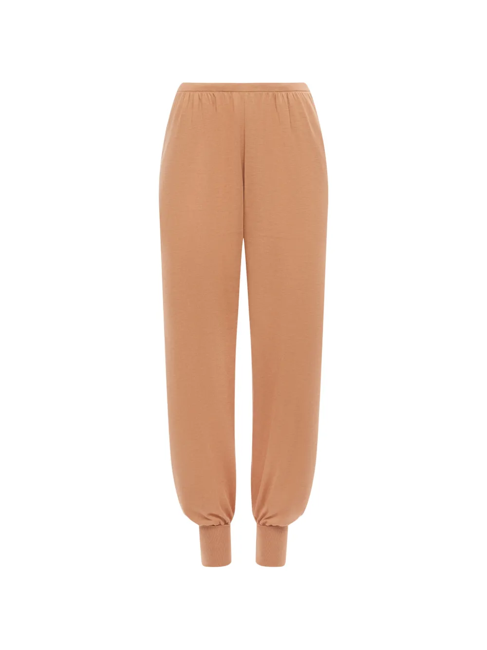 12 STOREEZ Mawata silk-blend tapered trousers
