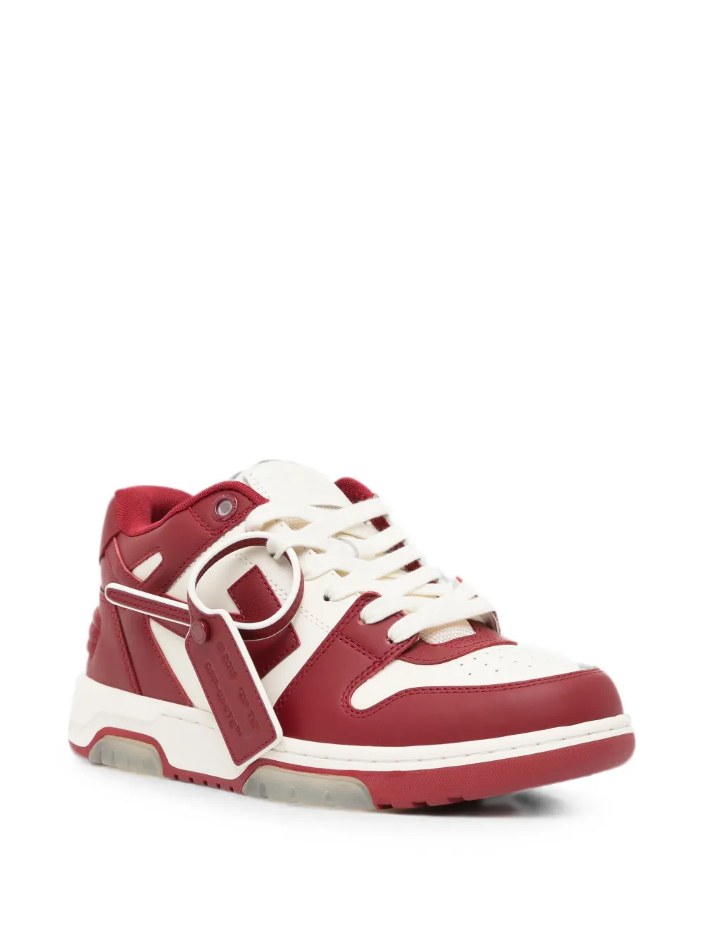 Off-White Out Of Office sneakers Rood