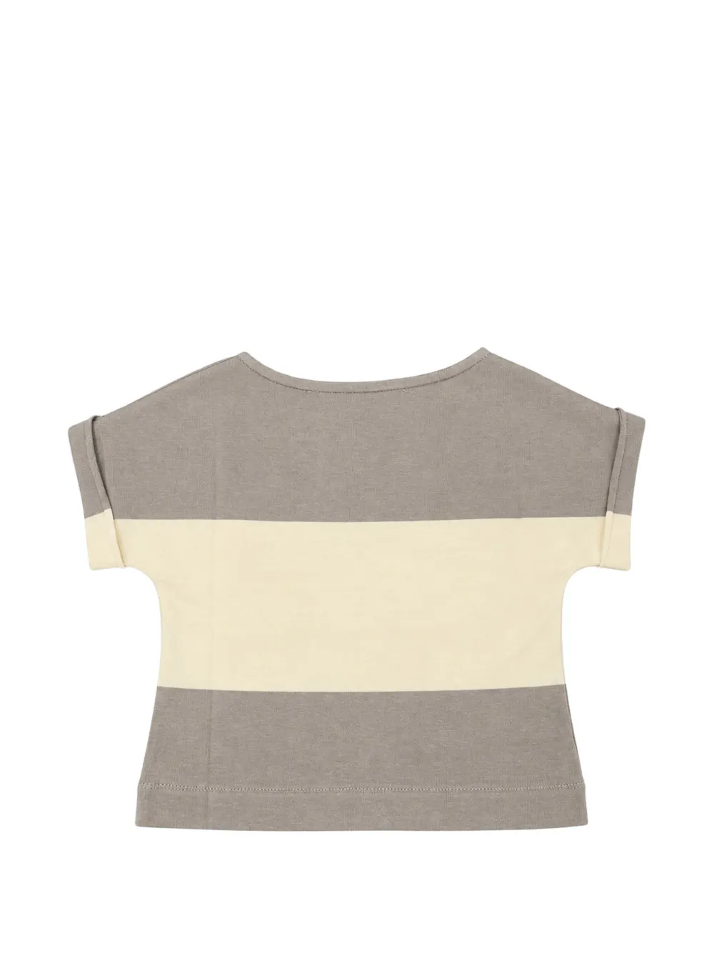  Minimù Camiseta A Rayas - Gris 