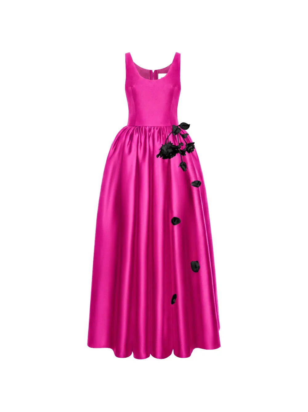 Cristina Savulescu The Beloved floral-appliqué gown - Rosa