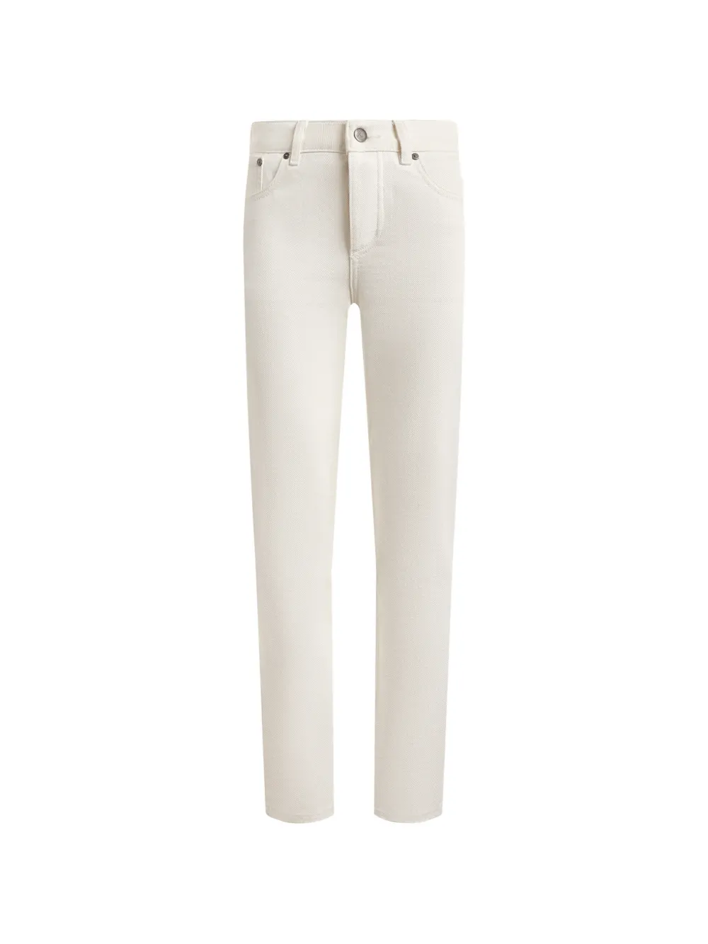 12 STOREEZ 132 slim-fit jeans - Bianco