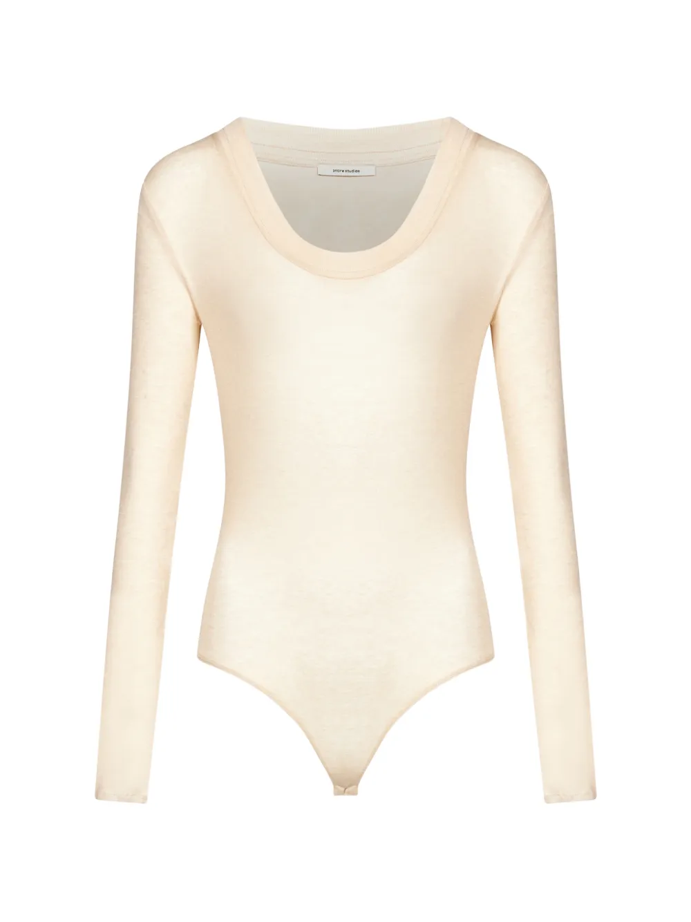 ENTIRE STUDIOS scoop-neck long-sleeve bodysuit