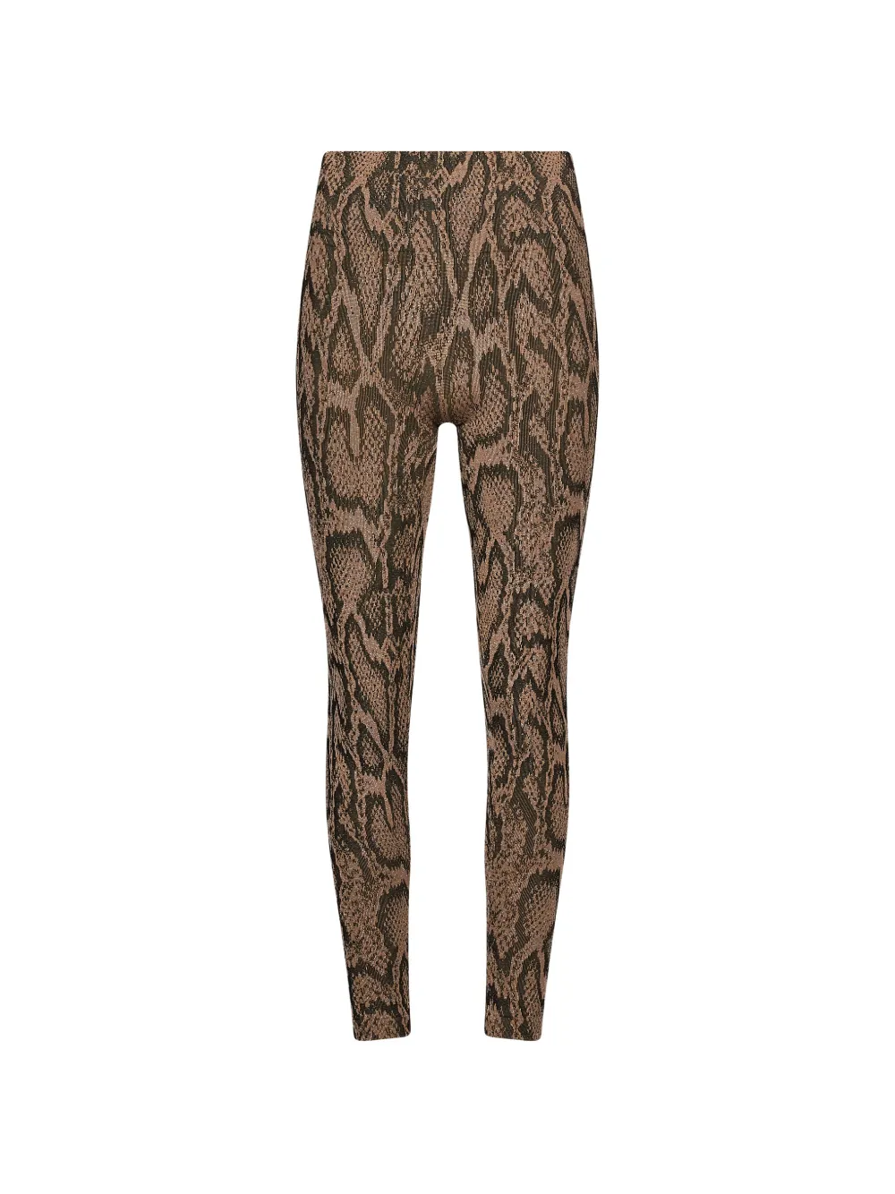Wolford snake-print trousers