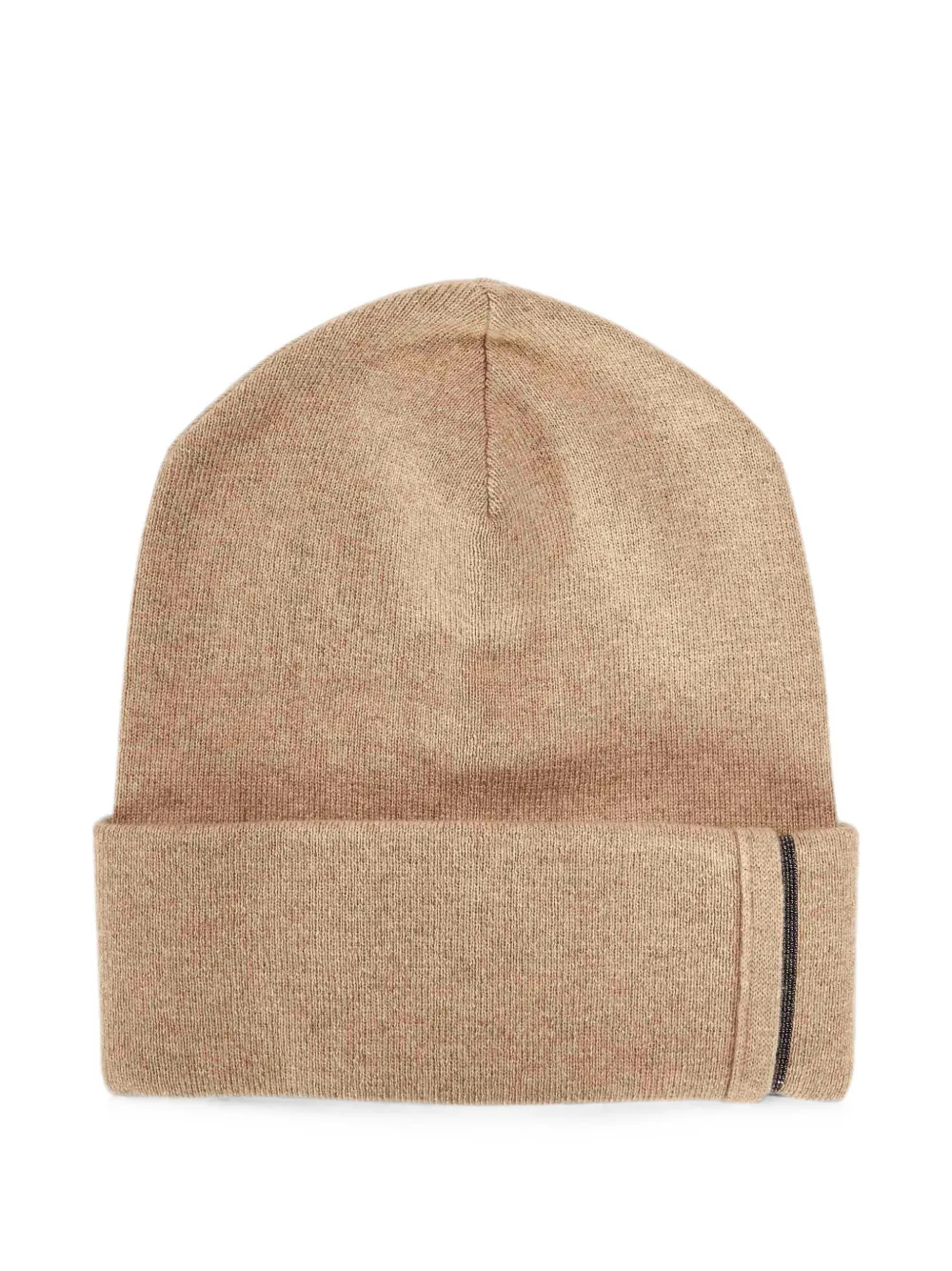Brunello Cucinelli monili-chain beanie hat - Toni neutri