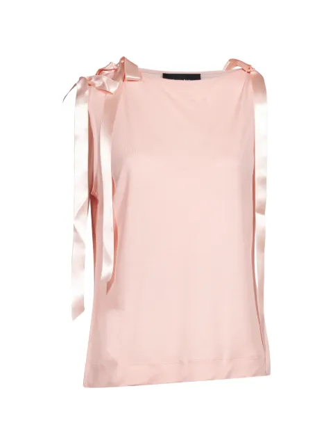 Simone Rocha bow-detail sleeveless top