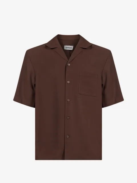 SIMKHAI camisa Cade Camp de manga corta