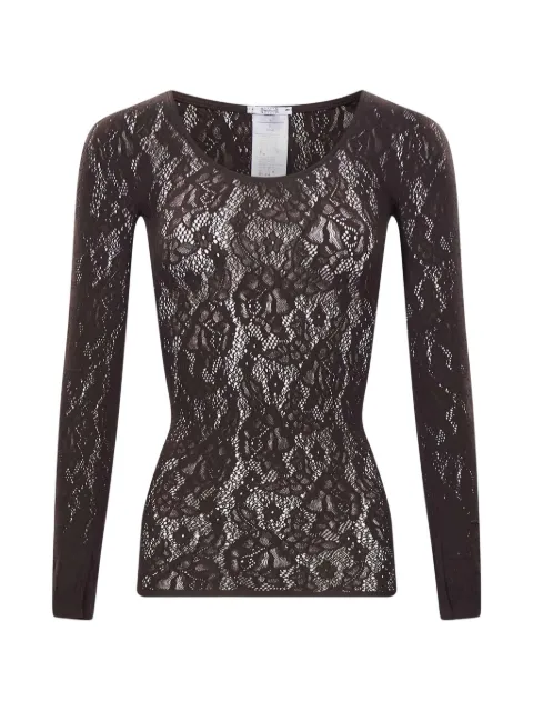 Wolford lace long-sleeve top