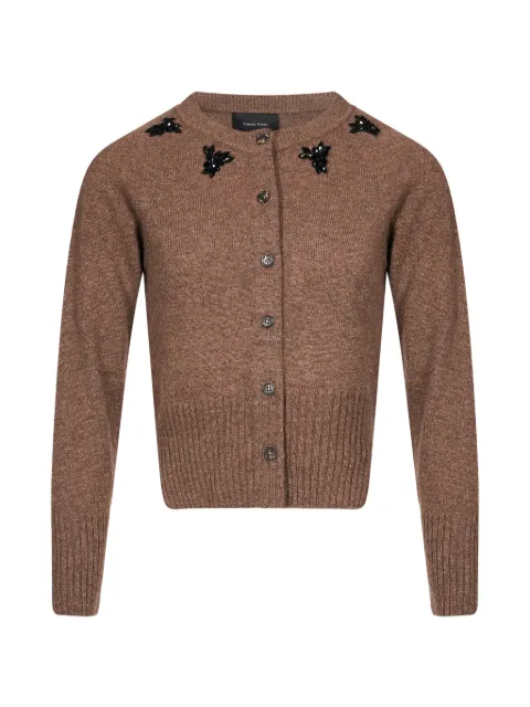 Simone Rocha bead-embellished cardigan