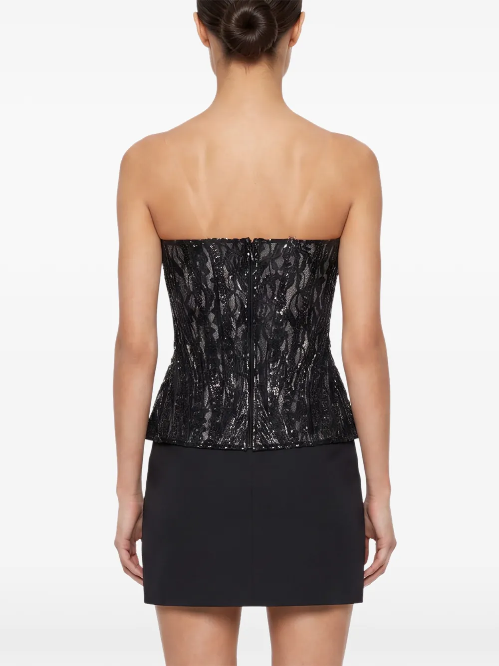 Giuseppe Di Morabito Top met pailletten Zwart