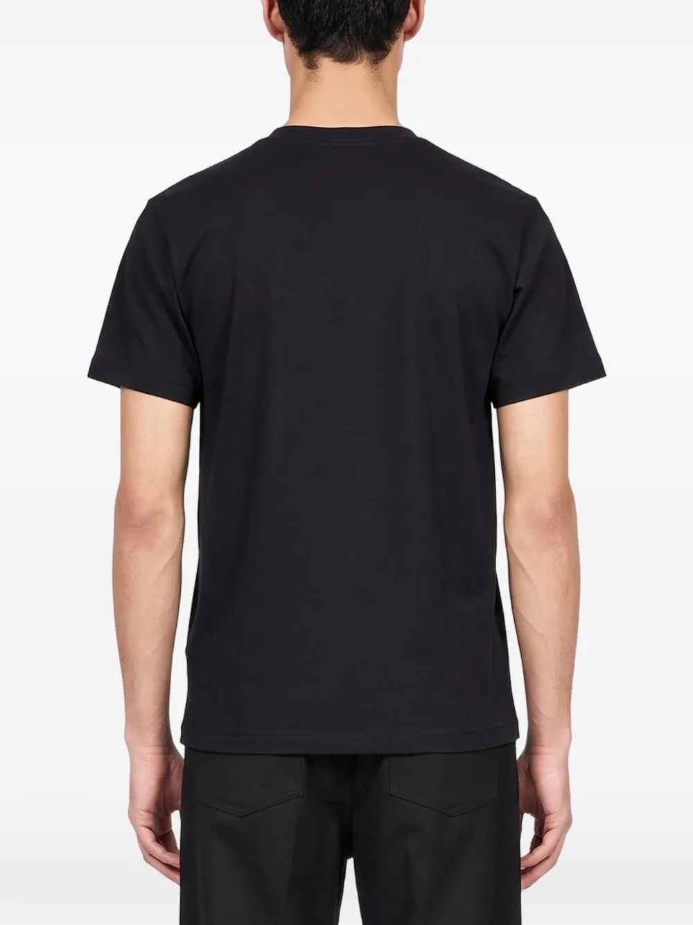 A BATHING APE Baby Milo camo-print T-shirt Zwart