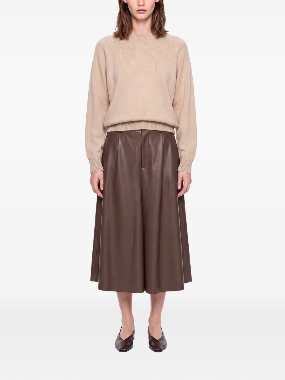 Brunello Cucinelli raglan-sleeve sweater - Toni neutri