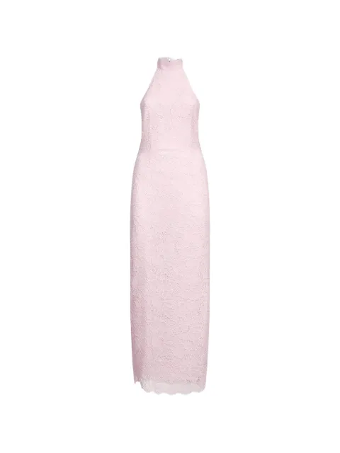 ROTATE BIRGER CHRISTENSEN lace halterneck dress