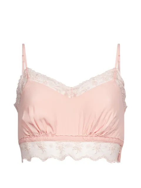 Simone Rocha lace-trimmed camisole top