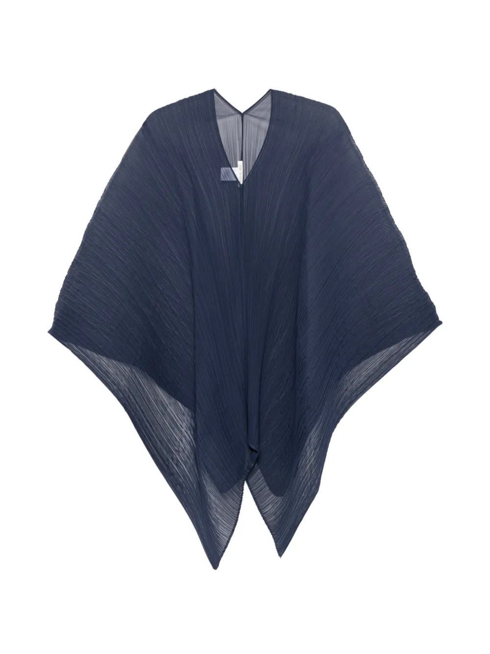 Pleats Please Issey Miyake pleated stole - Blu