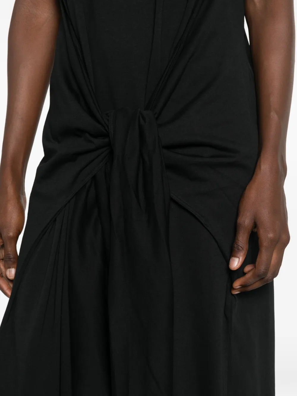 TOTEME Jurk met gedraaid detail Zwart