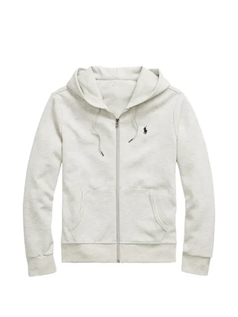 Polo Ralph Lauren embroidered-logo zip-up hoodie