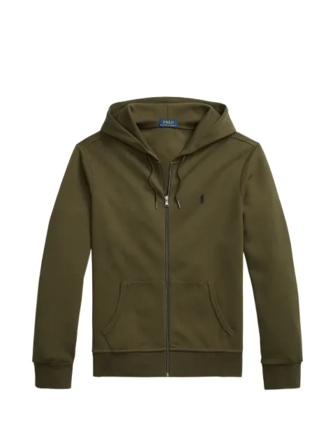 Polo Ralph Lauren hoodie con logo bordado y cierre