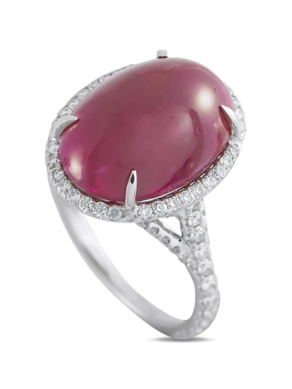 LB Exclusive ruby and diamond ring - Argento