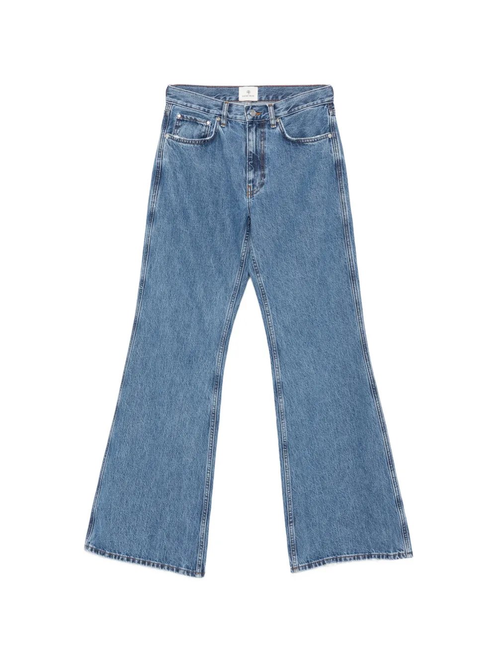 ANINE BING Wyatt wide-leg jeans - Blu