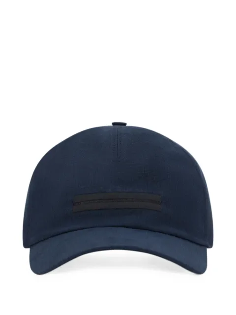 Zegna Oasi logo-plaque baseball cap