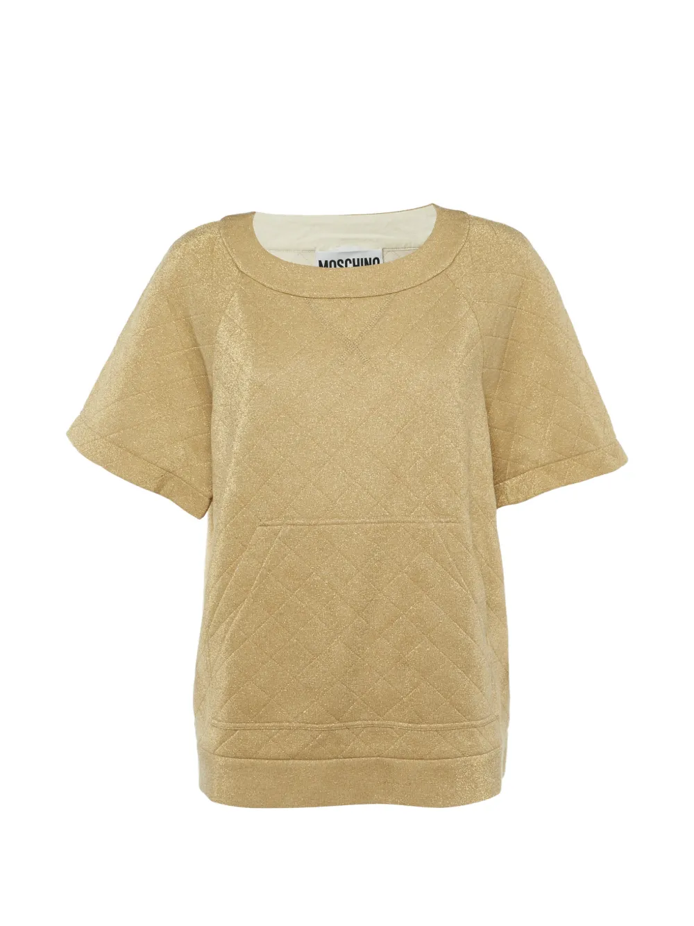 Moschino Pre-Owned Couture quilted top - Oro