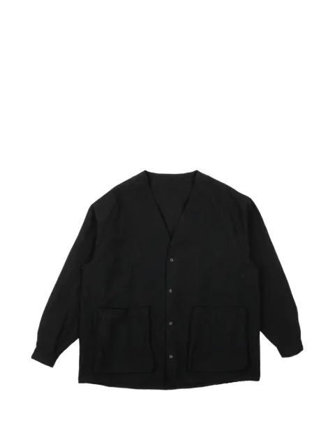 Naked and Famous Wise Guy button-down cotton shirt jacket