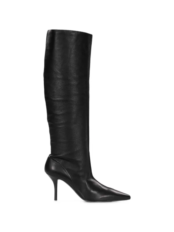 Magda Butrym Pointed-toe Leather Boots in Black