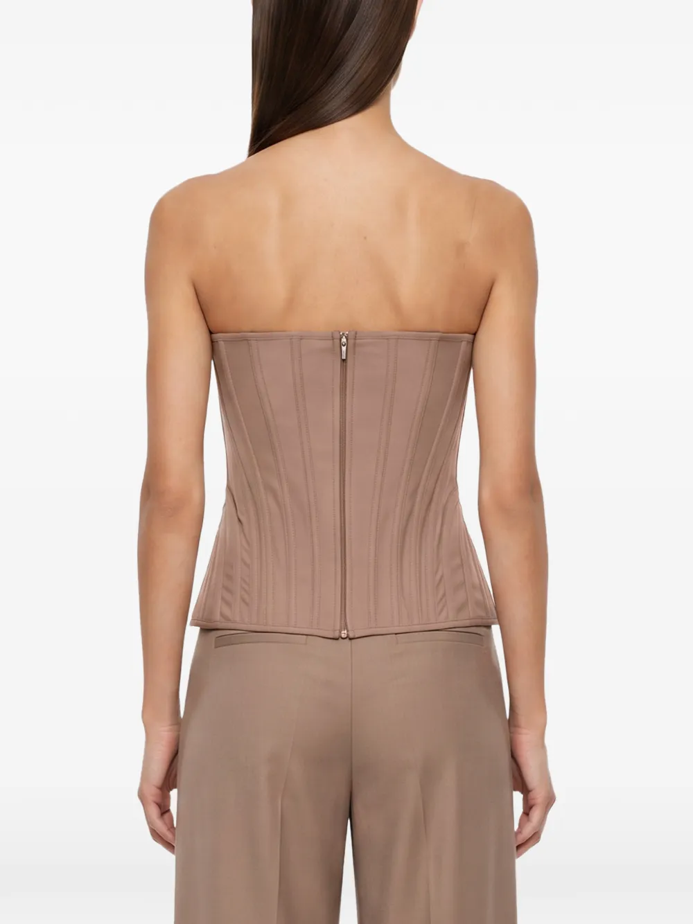 Giuseppe Di Morabito Top met vlakken Beige