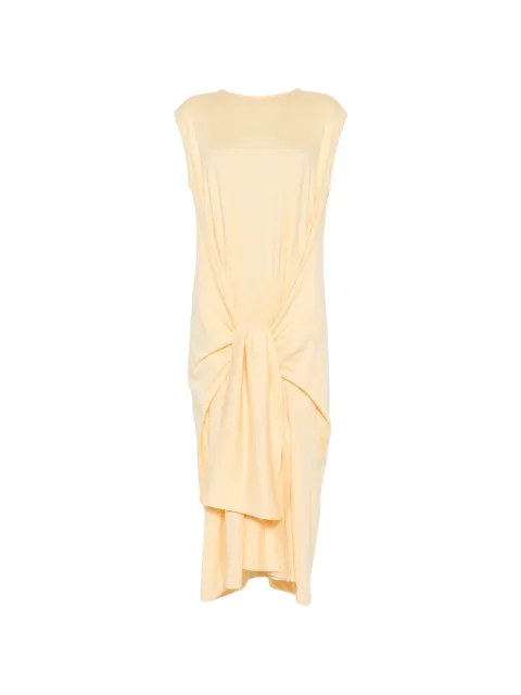TOTEME knot-detail sleeveless midi dress