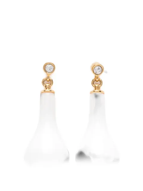 TOTEME drop-pendant earrings