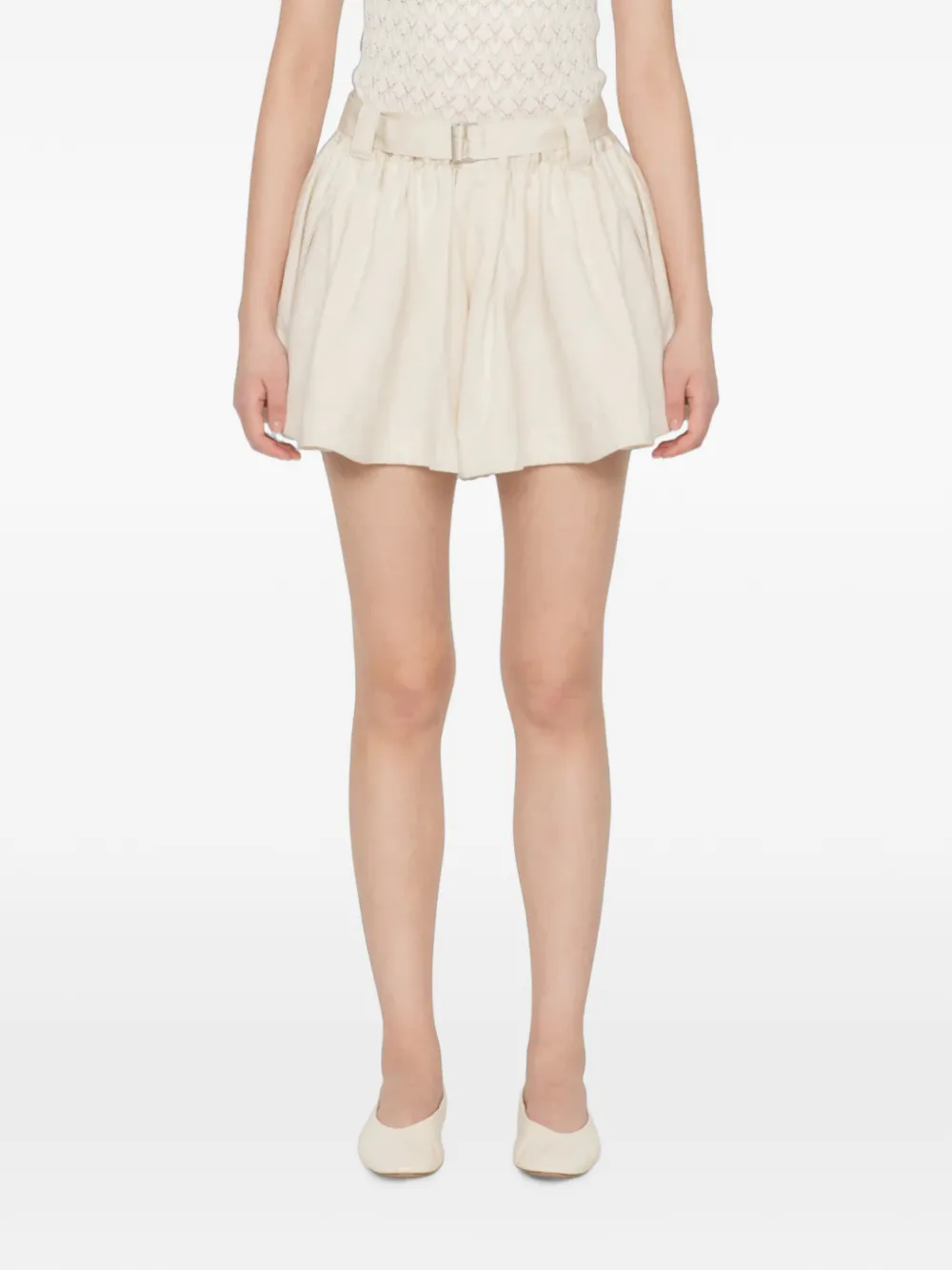 Sea Angelina belted shorts - Toni neutri