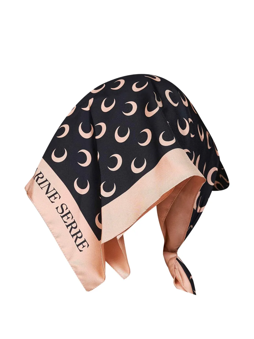Marine Serre moon-print cap - Nero