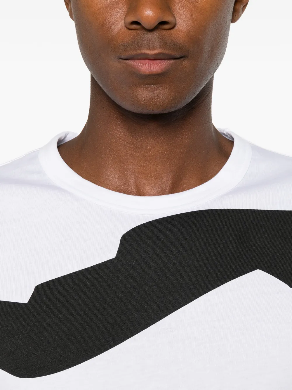 Comme Des Garçons Shirt Katoenen T-shirt met grafische print Wit