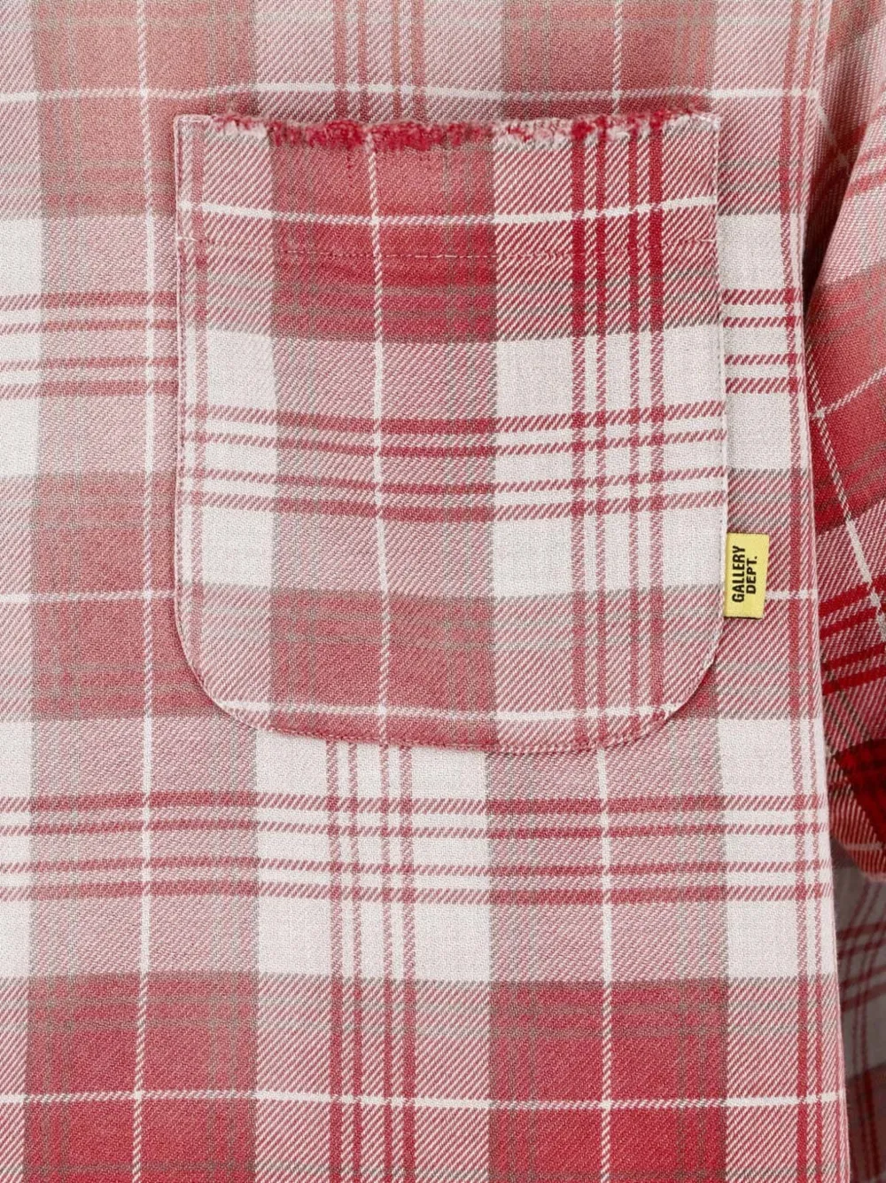  Gallery Dept. Camisa Playground A Cuadros - Rojo 