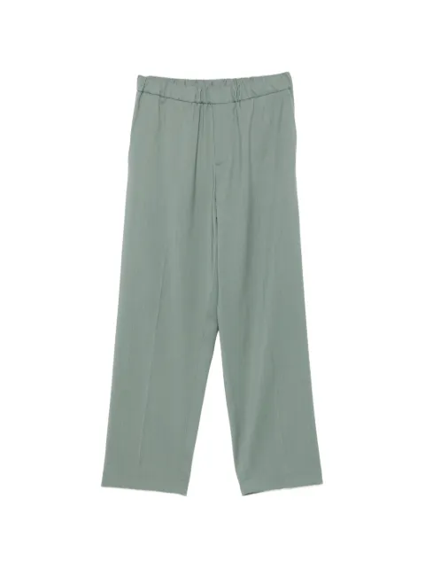 Costumein elasticated-waist trousers