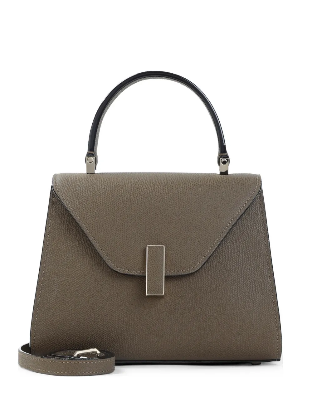Valextra mini Iside leather satchel bag - Verde