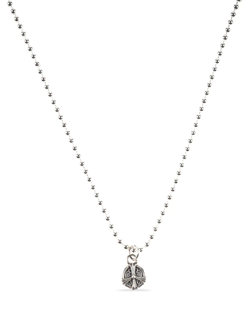Chrome Hearts ball-chain necklace - Argento