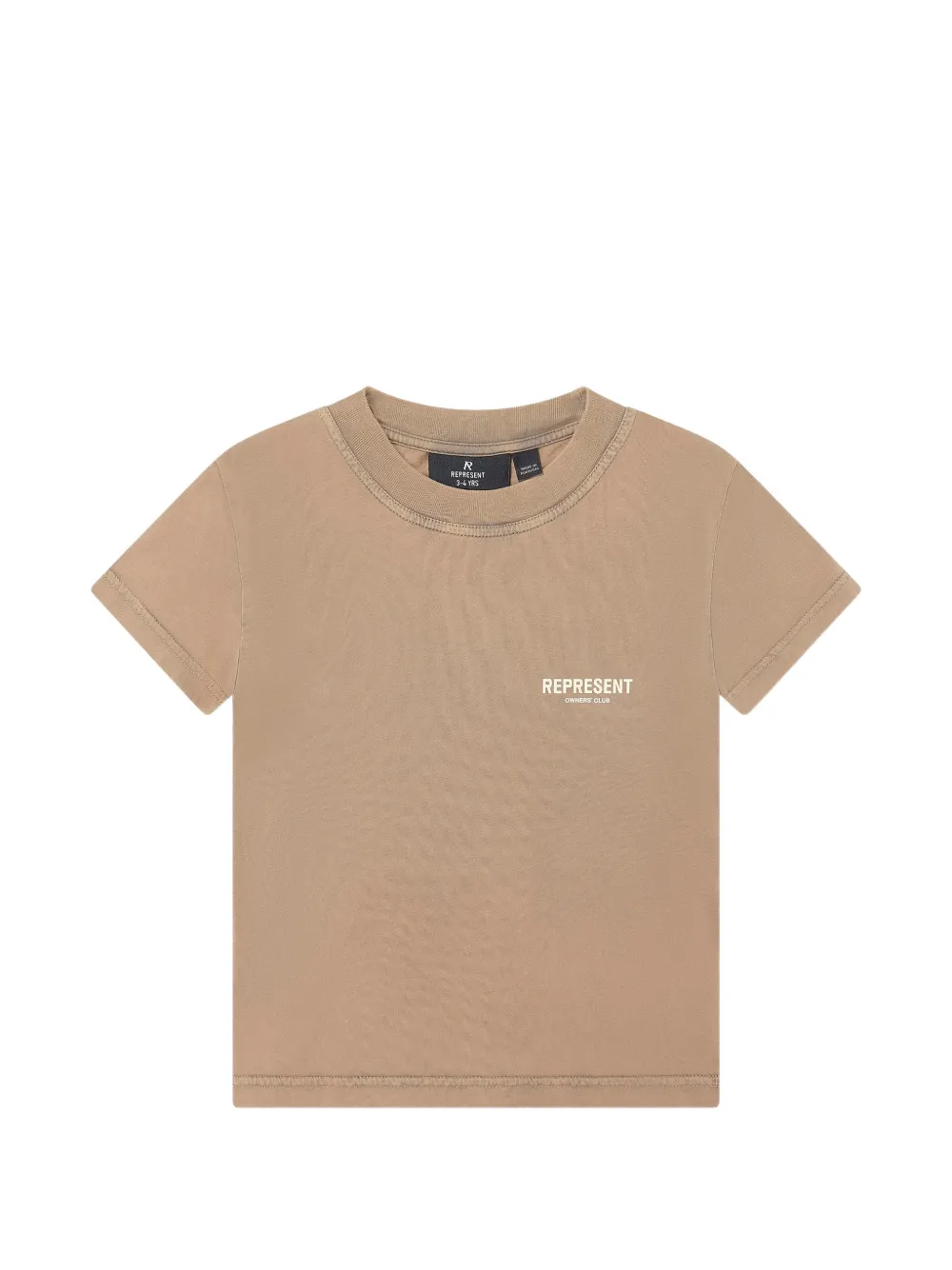 REPRESENT MINI Owners Club logo-print T-shirt - Marrone