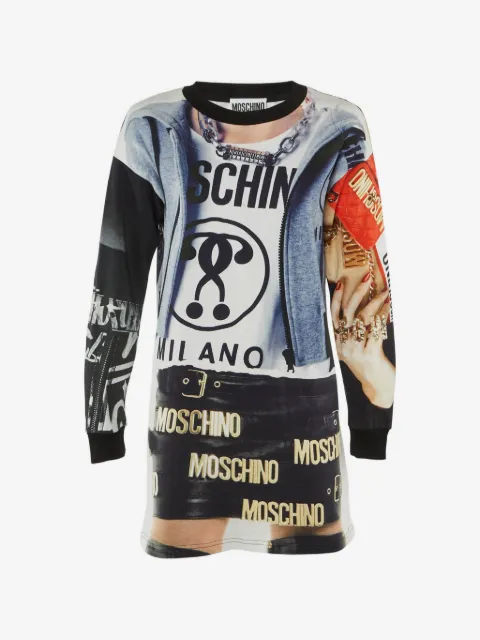 Moschino Pre-Owned Couture pop-art printed mini dress