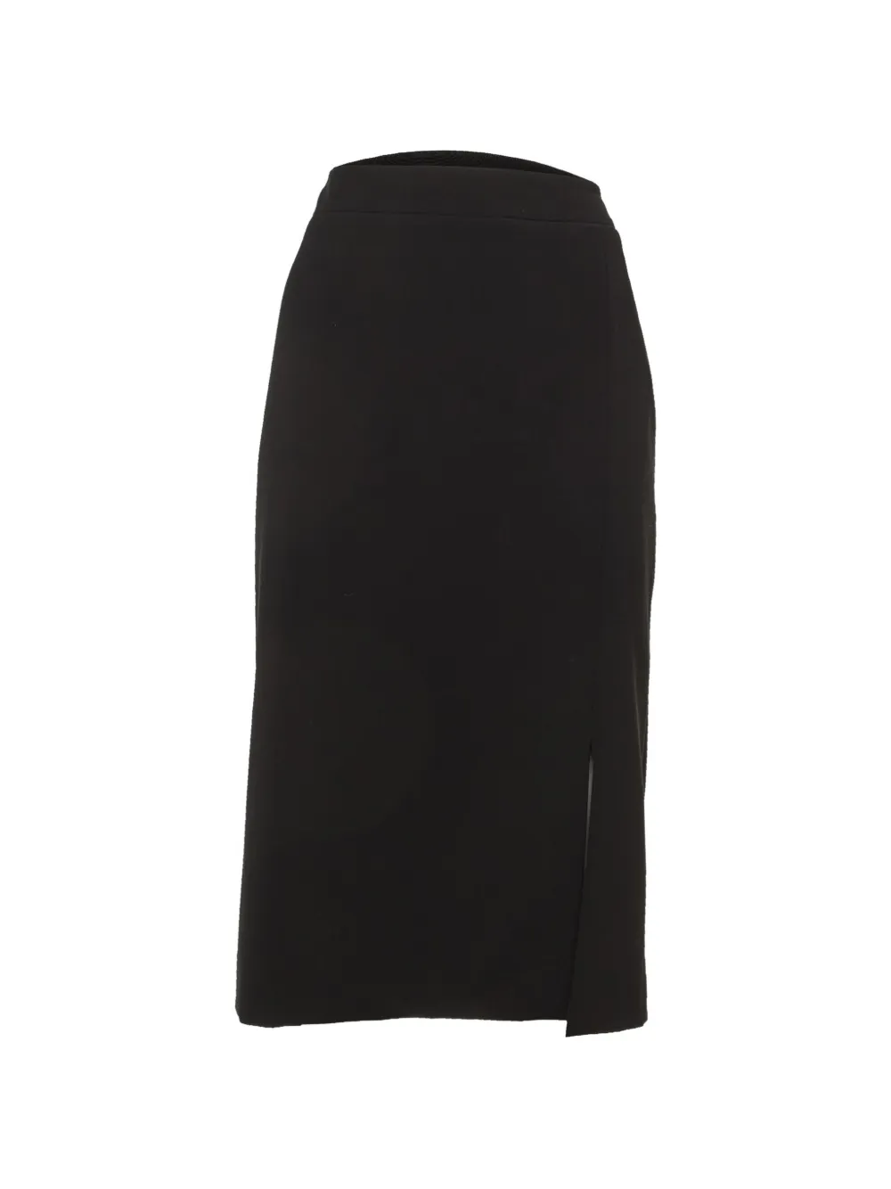 Moschino Pre-Owned zip-up pencil skirt - Nero