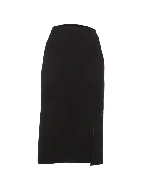 Moschino Pre-Owned zip-up pencil skirt
