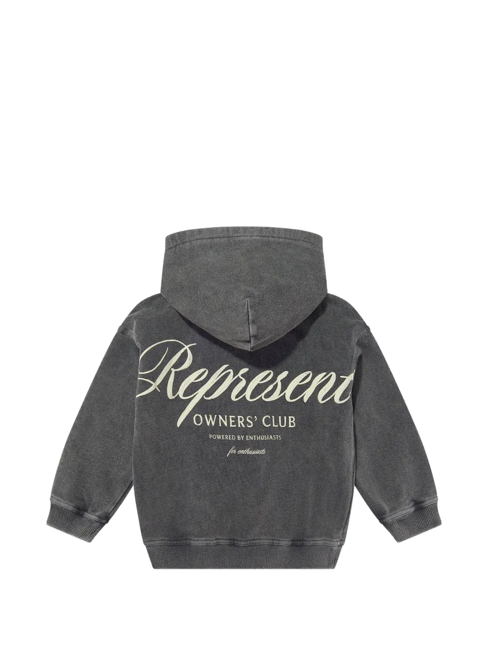  Represent Mini Sudadera Owners Club Script Con Capucha - Gris 