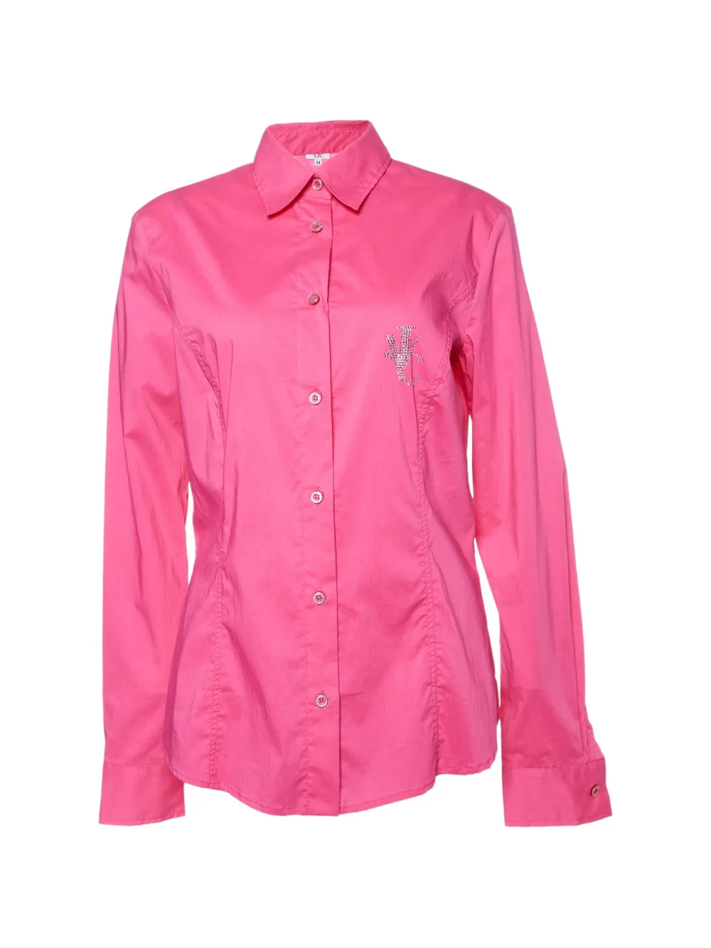 Versace Pre-Owned Logo detail shirt - Rosa