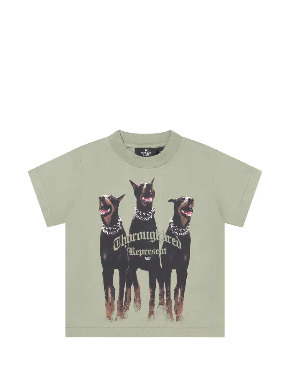 REPRESENT MINI graphic-print T-shirt - Verde