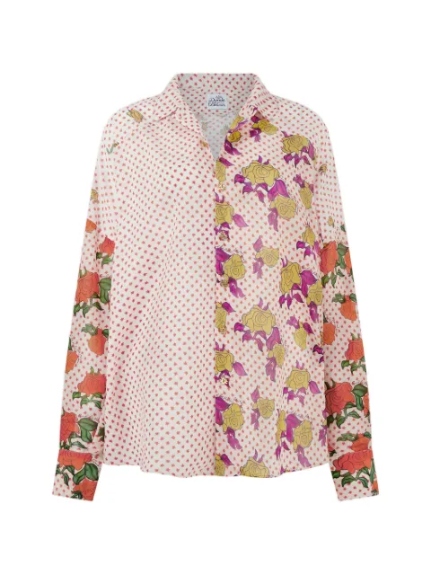 Donde Esteban floral-print cotton shirt