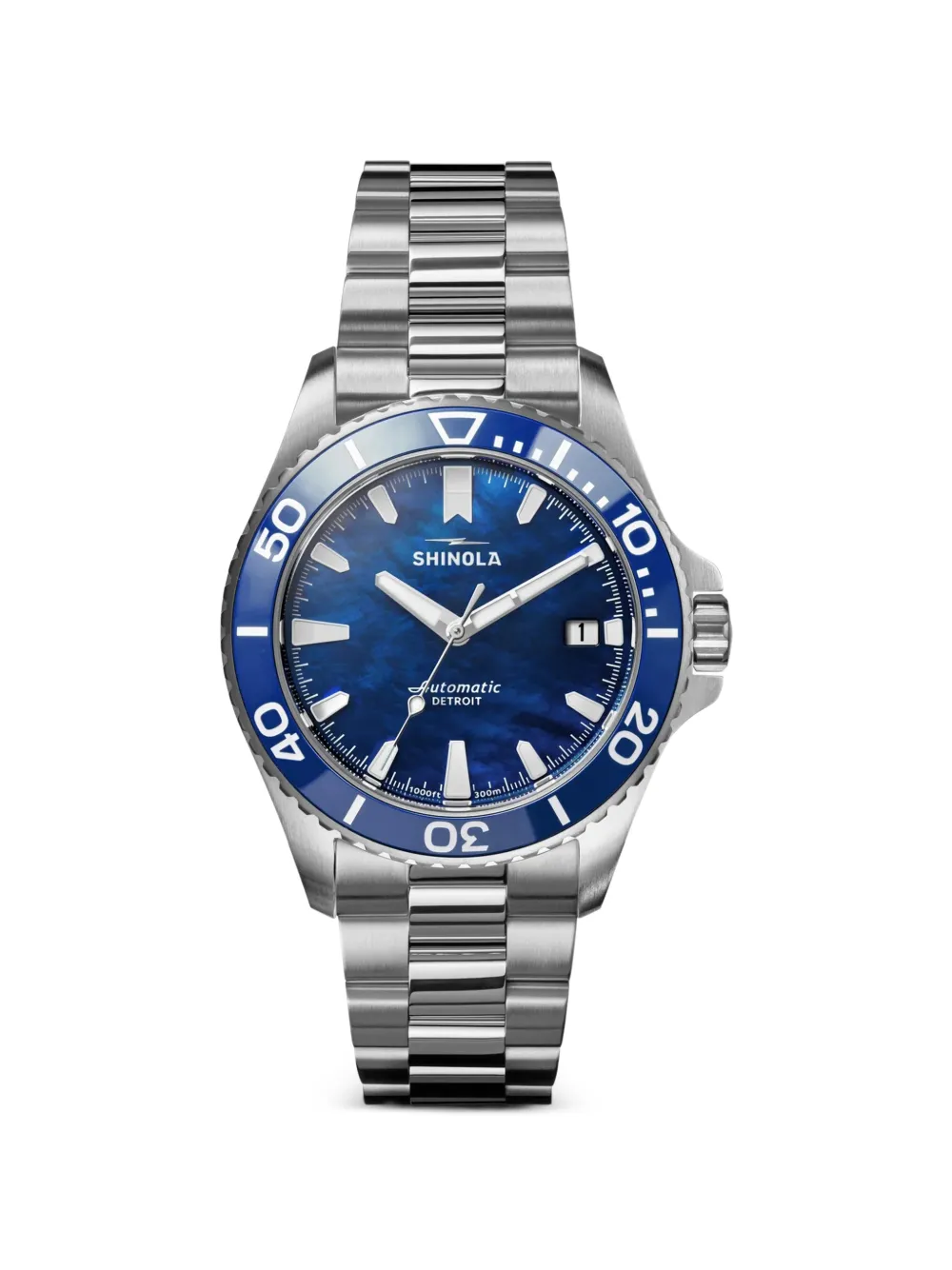 Shinola Monster 39mm watch - Blu