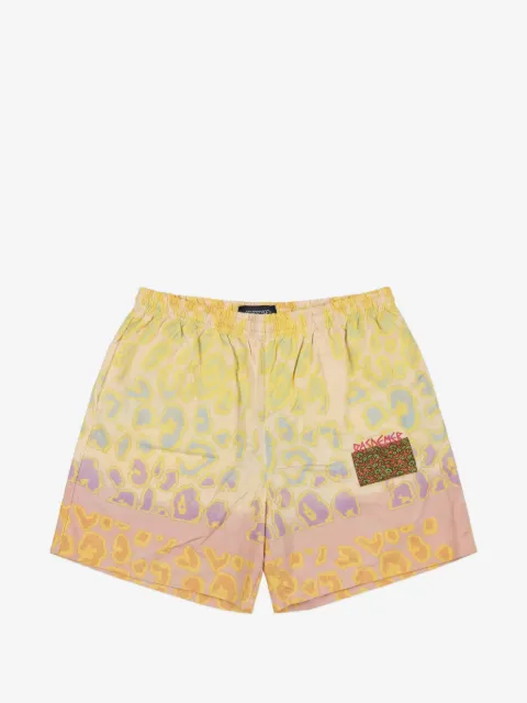 Pas de Mer leopard-print swim shorts