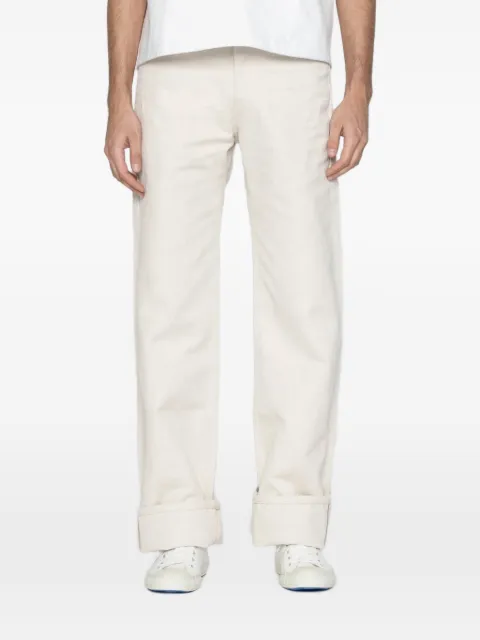 Naked and Famous Strong Guy Tabi Selvedge-Jeans