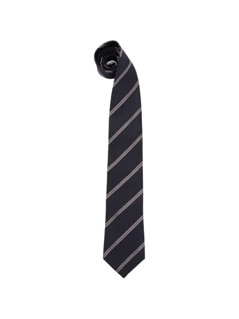 Brunello Cucinelli diagonal-stripe silk tie