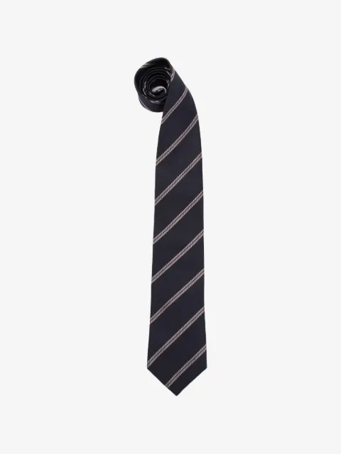 Brunello Cucinelli stripe silk tie